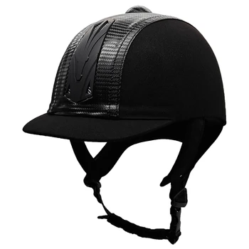 LOCLE CE-certificering Paardrijderhelmen Paardensport Mannen Vrouwen Kinderen Duurzame Veiligheid Half Cover Paardrijhelm 50-62cm