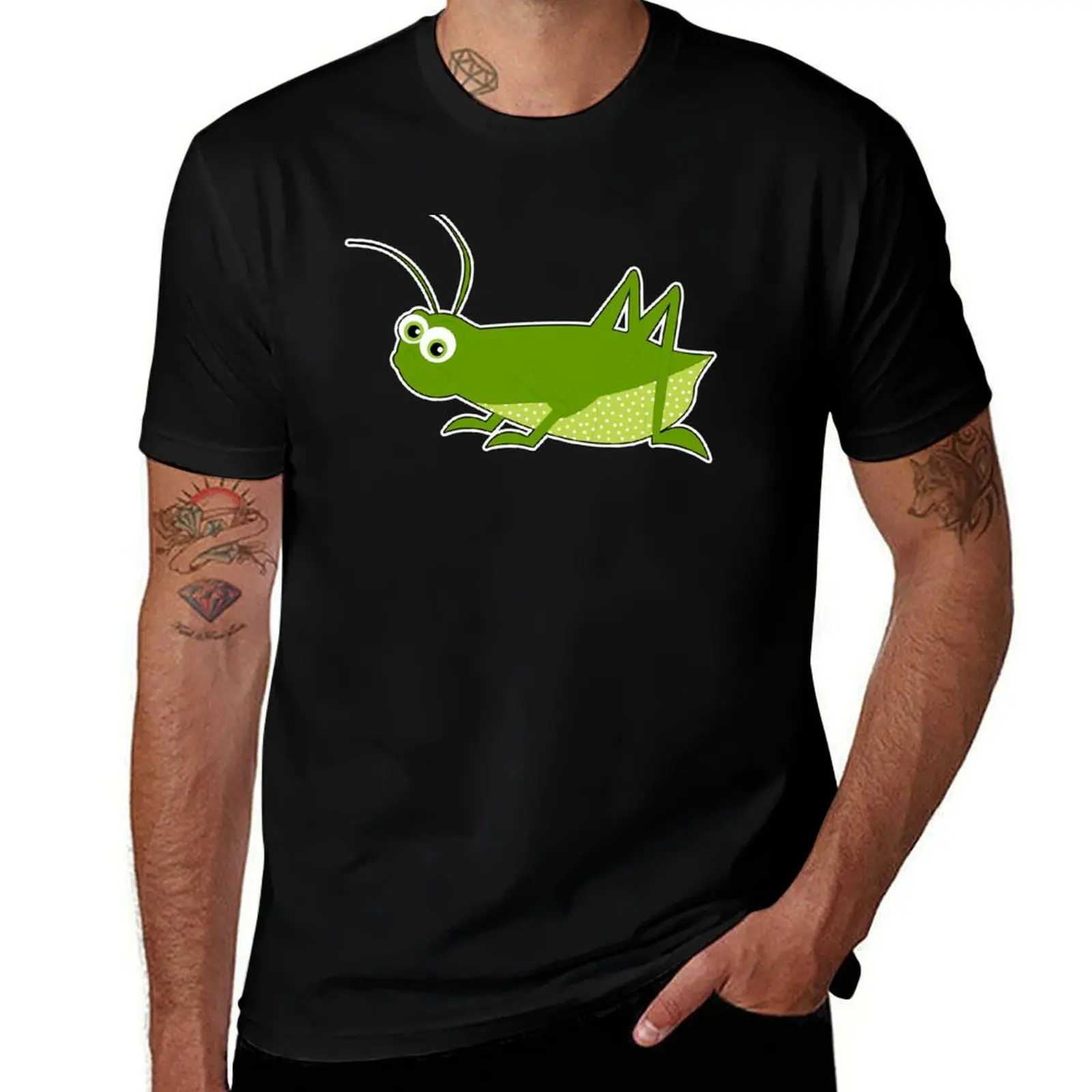 Lucky Cricket T-Shirt Soft Touch Basic Cotton T-Shirt
