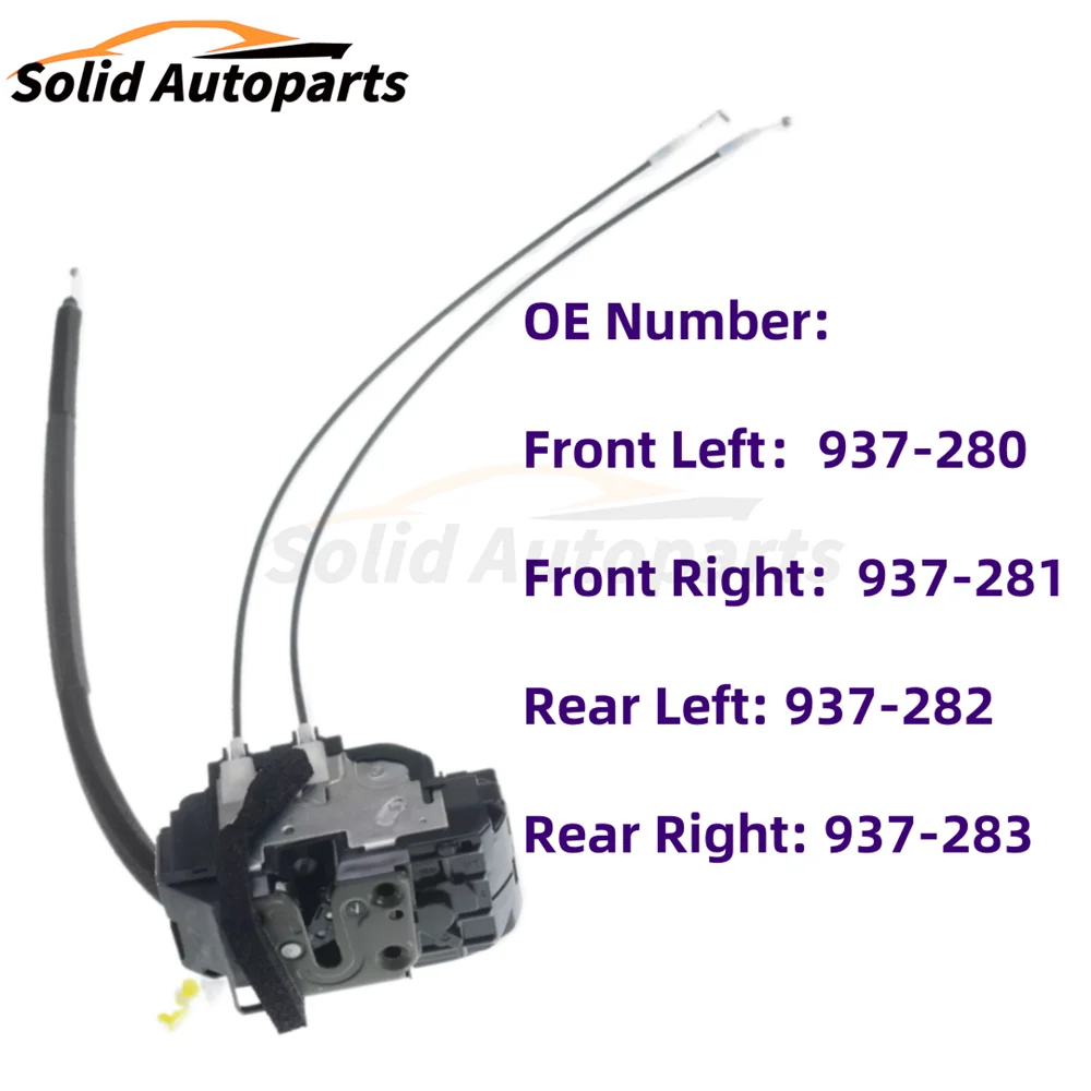 

937-280 937-281 937-282 937-283 Front/Rear Left/Right Door Lock Actuator for Nissan Tiida Versa Latch 2005-2013 80500EL010