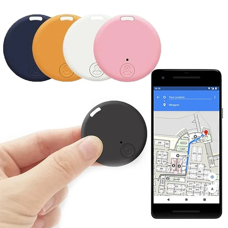 

Mini GPS Tracker Device Anti-Lost Reminder For Pet Kids Bag Key Wallet Smart Bluetooth Connected Android App Locator Accessories