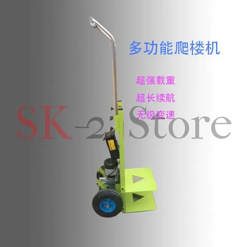 Electric Stair Climbing Trolley Foldable Hand Push Cargo Transporter Portable Stair Climber For House Moving Goods Delivery