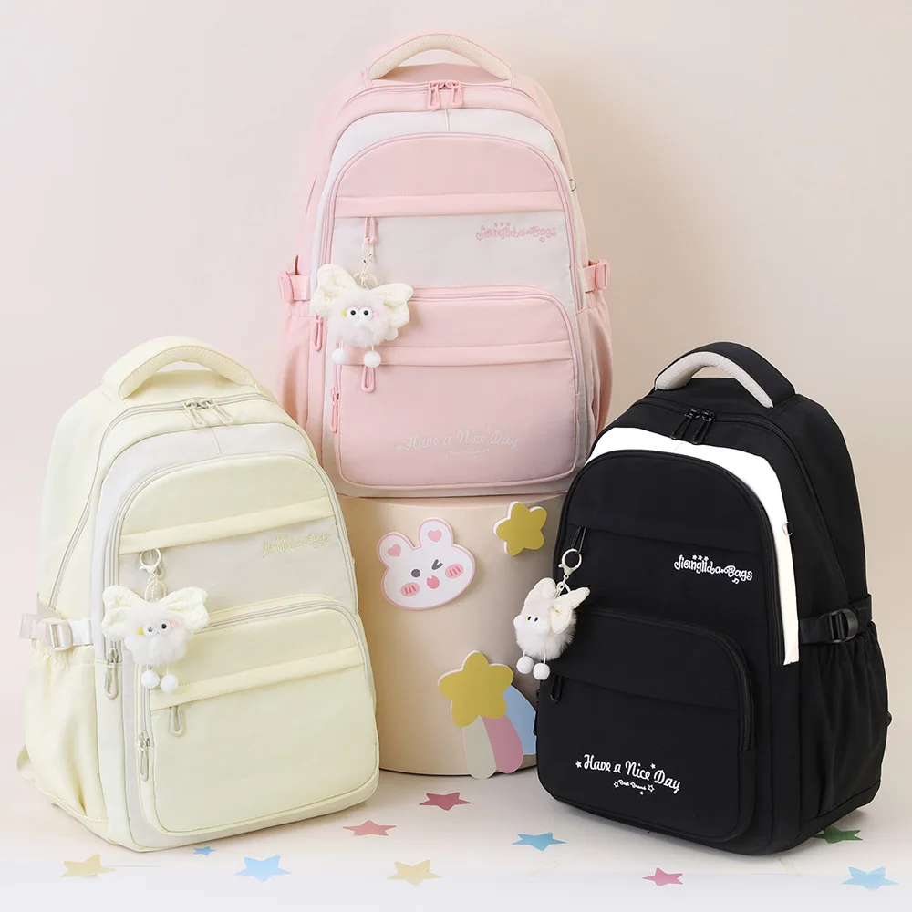 Fashion Girls School Backpack School Bags Teenage laptop Backpack Casual Travel backpack Book Bag Children schoolbag Waterproof