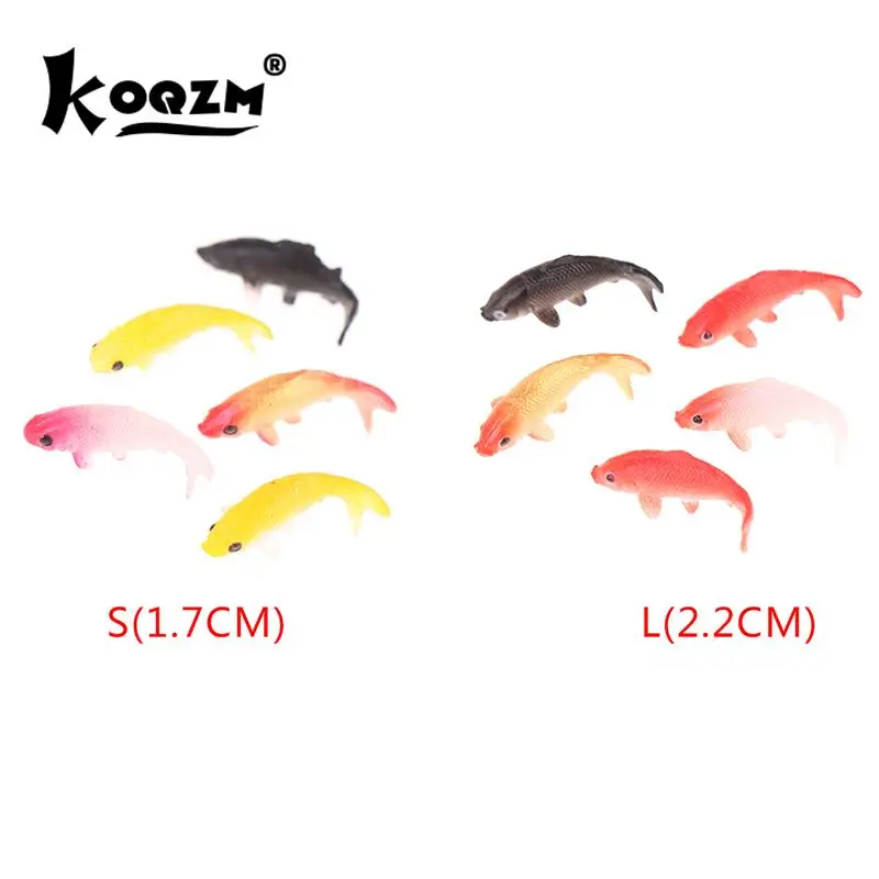 5pcs Quality Doll House Toy Fishing Rod Mini Fishing Net Goldfish Tank Koi Miniature Goldfish Round Square Tank Doll Accessories