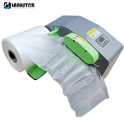 110V/220V Air Cushion Machine Inflator Air Column Bag Automatic Filling Air Pillow Bag Bubble Bag Machine Bubble Film