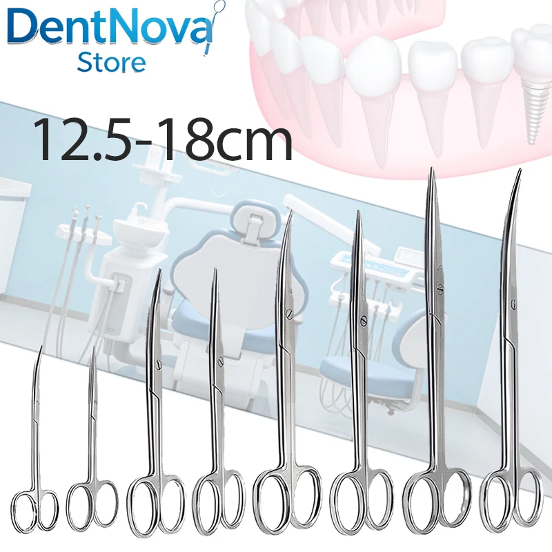 

Dental Surgical Scissors Straight Tungsten Carbide Suture Removal Scissors Autoclavable Heavy Duty