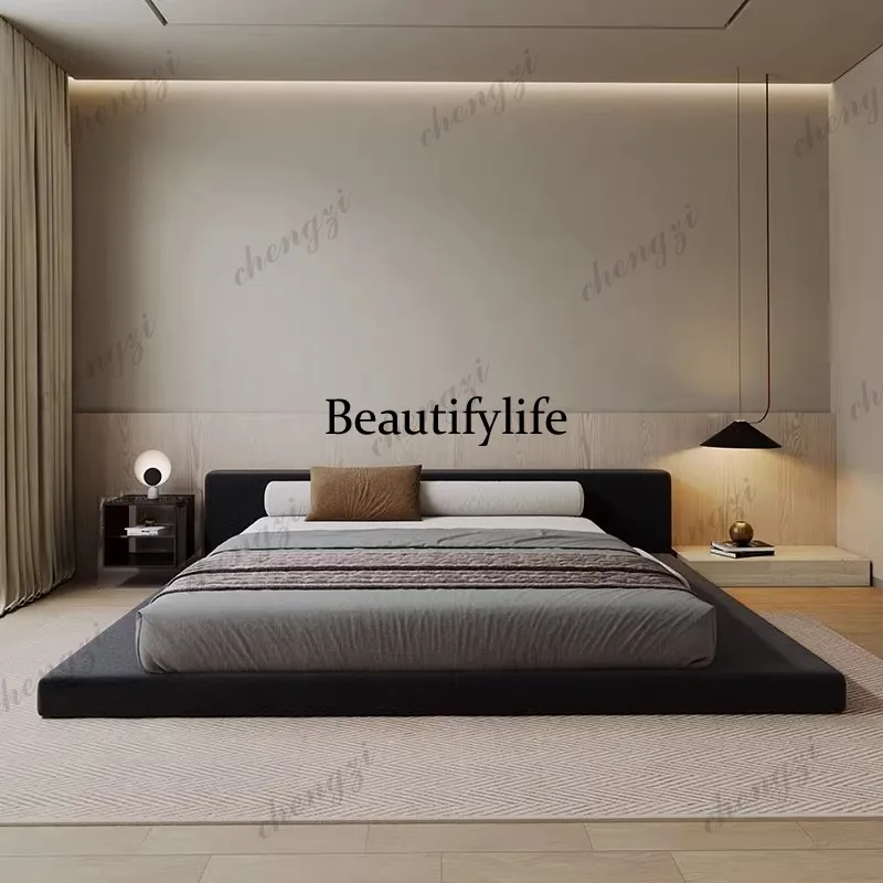 

Gray European Double Bed Decoration Australia Items Floating Luxury Double Bed Frame Modern Cama Matrimonial Furniture Home