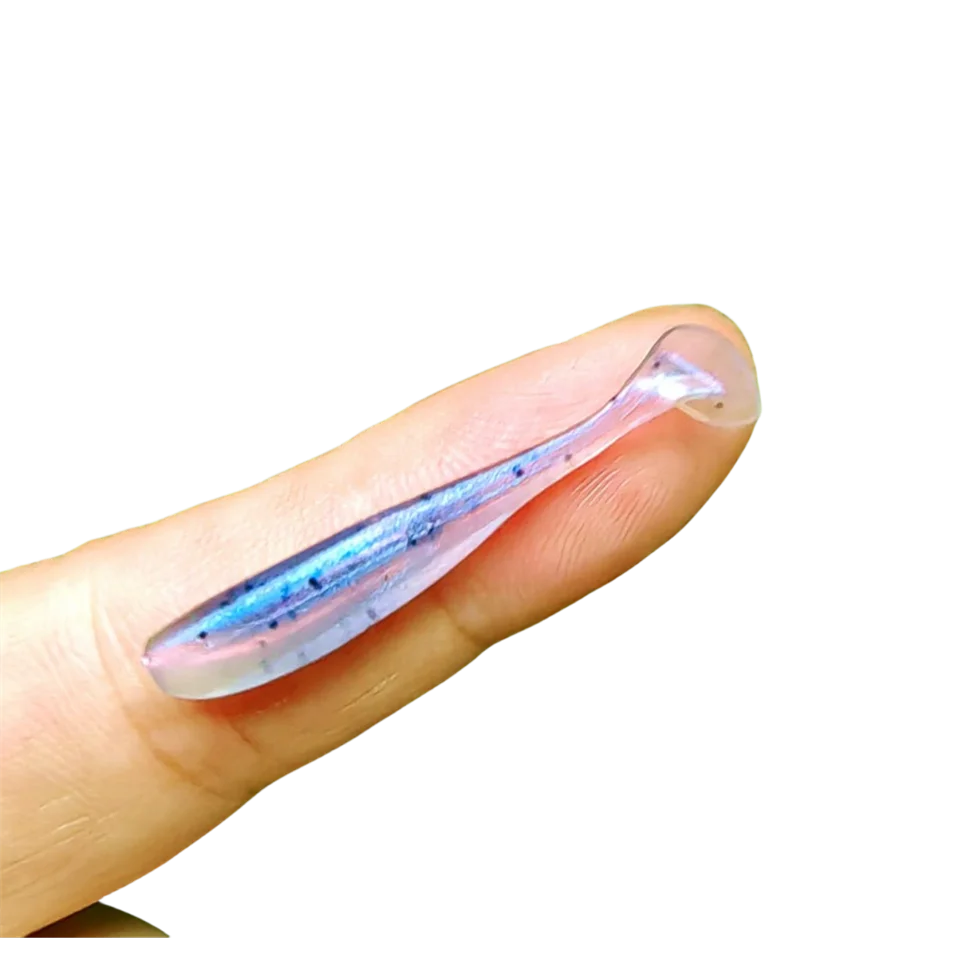 Mukun Mini Soft Angel köder, Kunst köder, Tackle Wurm, Wobbler, kleines Tackle, Karpfen, 3,5 cm/0,35g, 4cm/0,45g, 5cm/1g, 20 Stück – Detail 5
