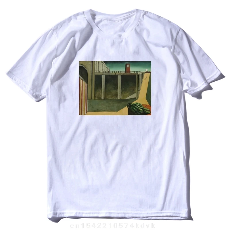 High Res - Art by Giorgio De Chirico 1888 -1978, Abstract Surrealism T-Shirt plus size tops for a boy t shirts for men cotton