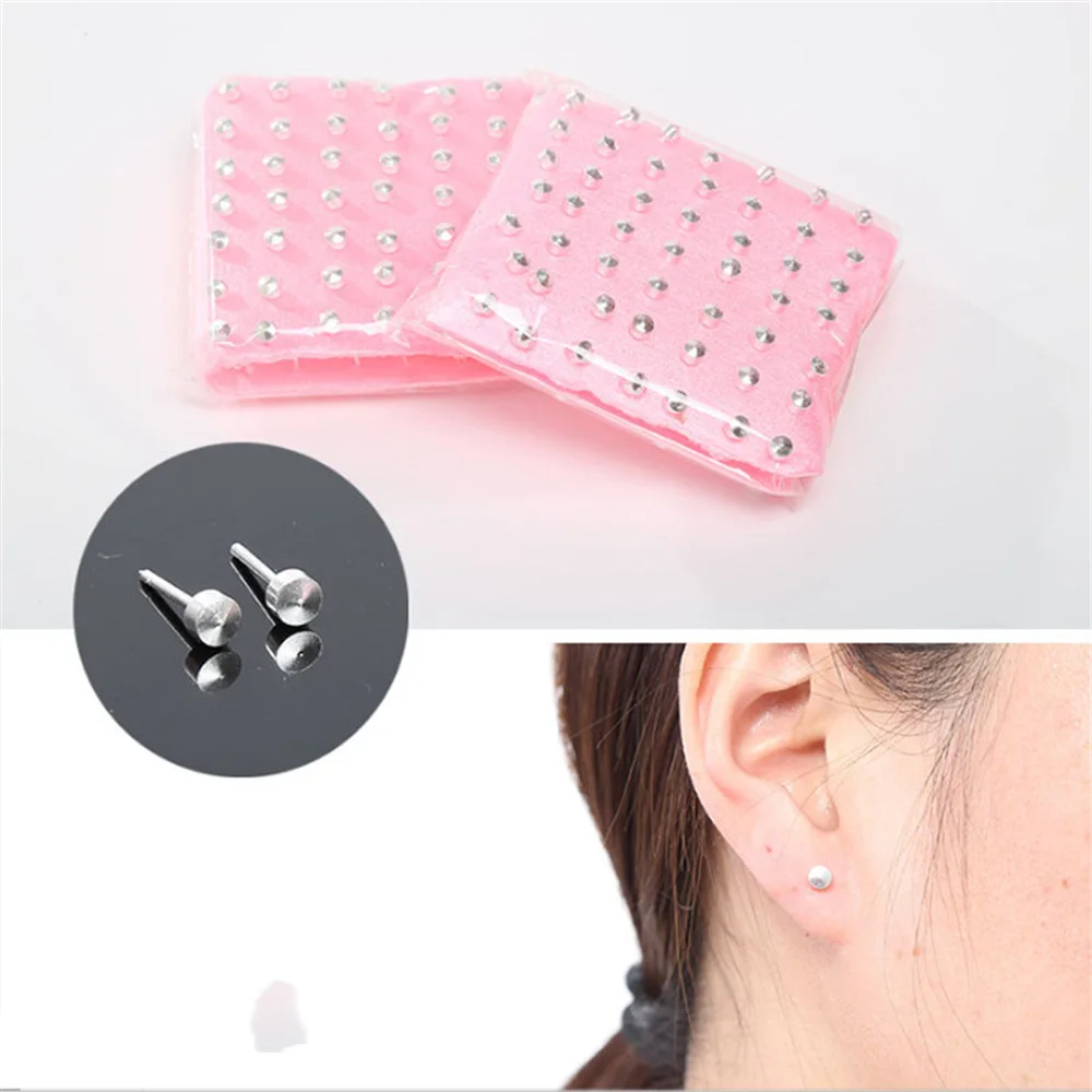 98/24 szt. Specjalny kolczyk do uszu stalowe kolczyki chirurgiczny zestaw do przekłuwania uszu do ciała zestawy narzędzi biżuteria kolczyki