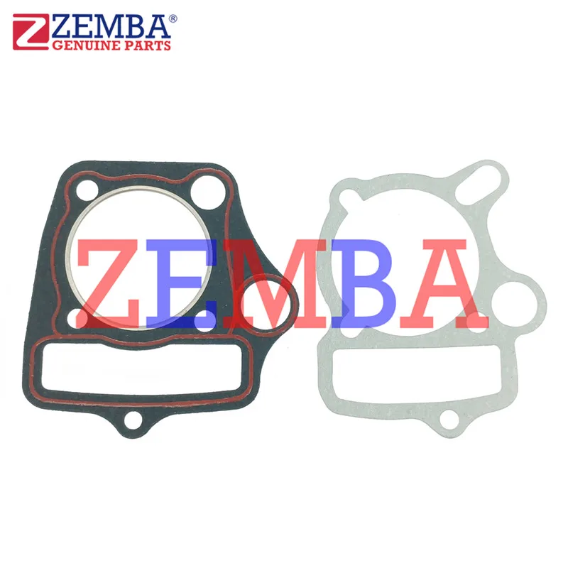 C110 52.4MM BORE CYLINDER AND HEAD GASKET 5 SETS/PACK FOR ATV QUAD DIRT BIKE MOTORCYCLE ACCESSORIE