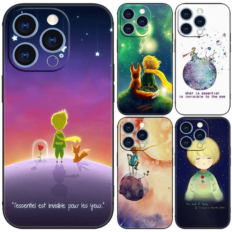 The little prince and the fox Case For Samsung A05S A04S A04E A03E A02S A01 Core A10S A11 A20S A30S A20E A21S A50S A31 A40 A41