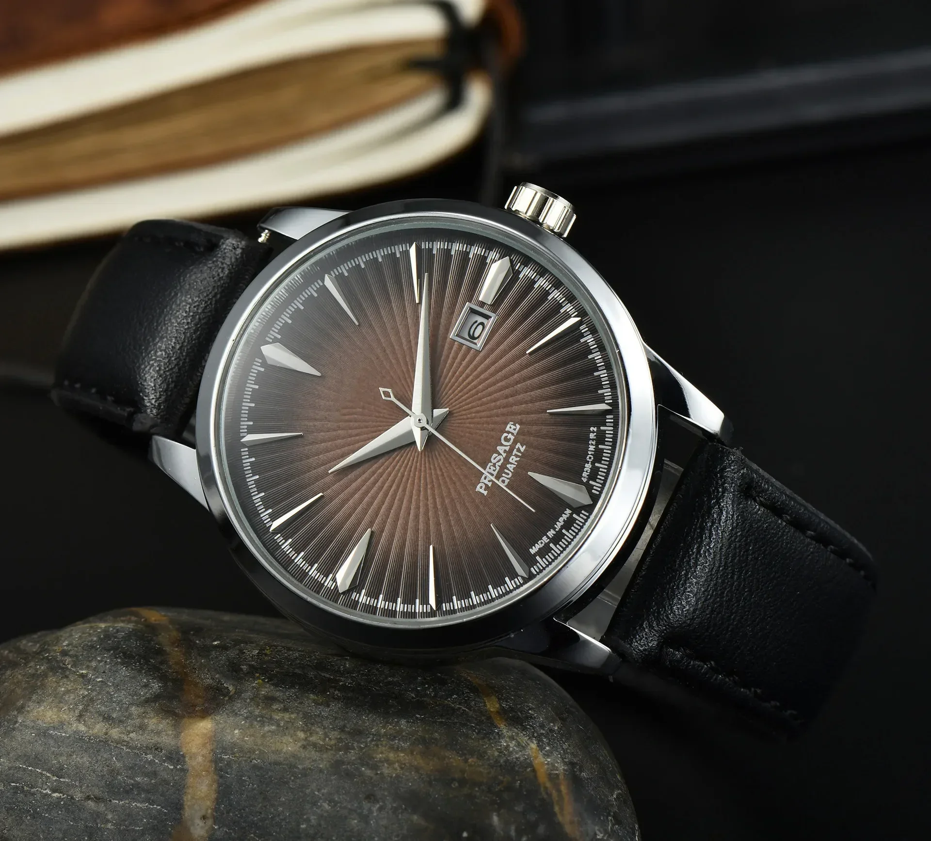 

2025 New Cocktail Collection Fashion Business Men's Watch Stainless Steel Quartz Watch Men's Date Clock Watch