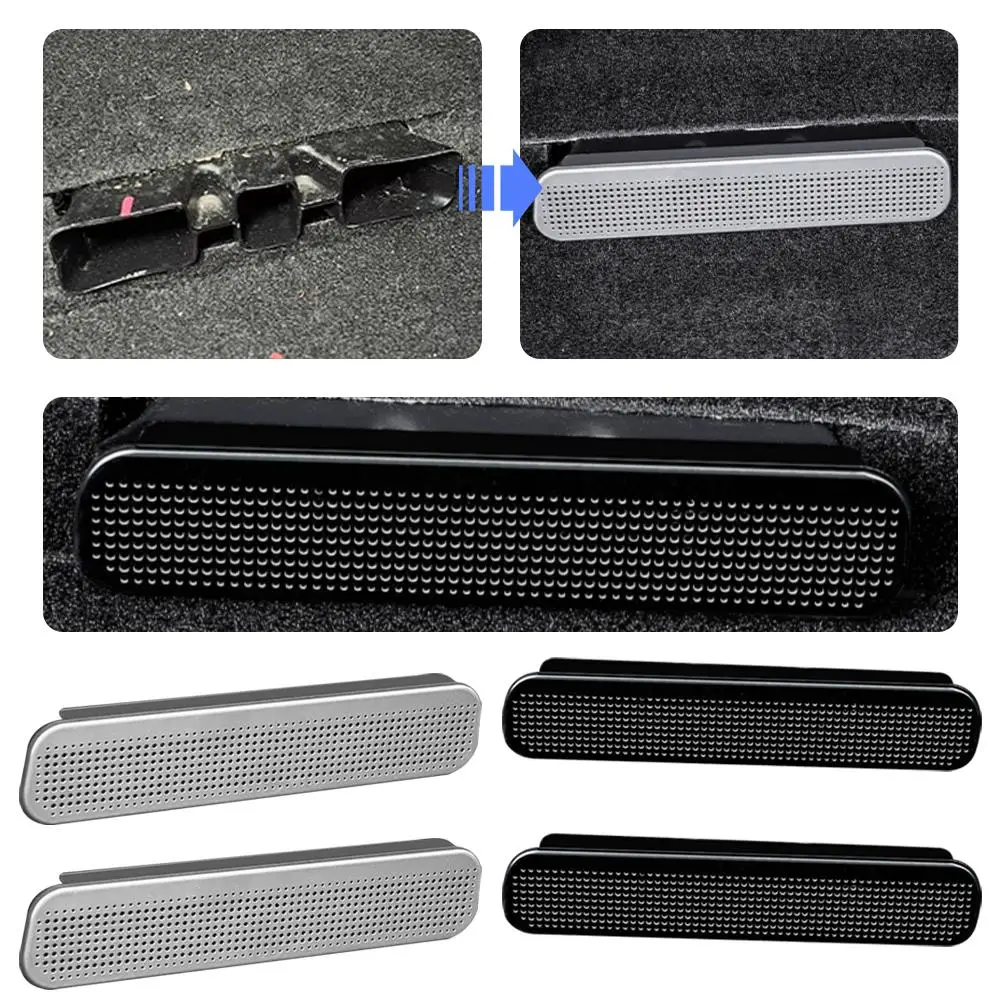 ل BYD Seal Song Plus 21-23 غطاء فتحة التهوية الخلفية AC، شبكة حماية لمنفذ الهواء تحت المقعد، واقي مضاد للغبار #2
