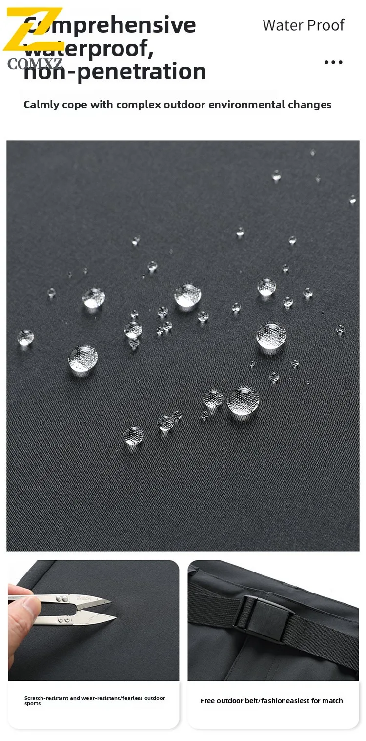 2025 Nuovi Uomini Pantaloni di Carica Impermeabile Traspirante Resistente All'usura Elastico Abbigliamento Da Lavoro Pantaloni a Gamba Dritta Campo All'aperto Escursionismo Pantaloni Da Uomo