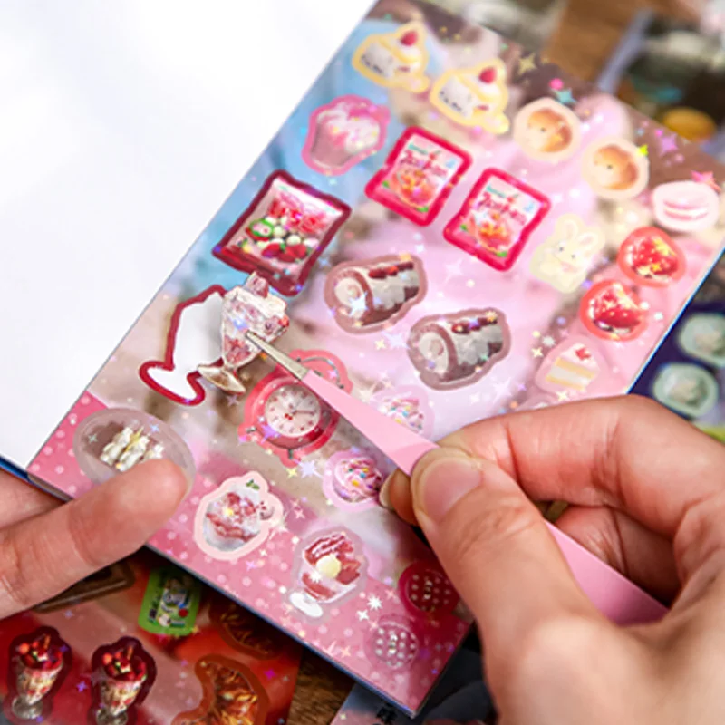 30Pcs/bag Japanese Vintage Sticker Kawaii Retro Sticker Book for Scrapbooking Diary Planner Decoration Office School Stationery