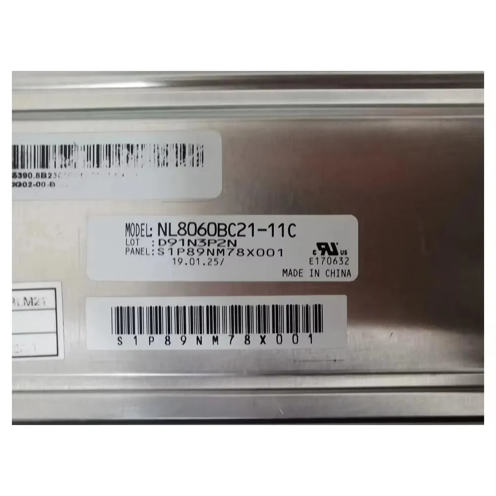 Pannello schermo LCD originale al 100% da 8,4 pollici di grado A + per NEC NL8060BC21-11C NL8060BC21-11D NL8060BC21-11F Funzionamento perfetto