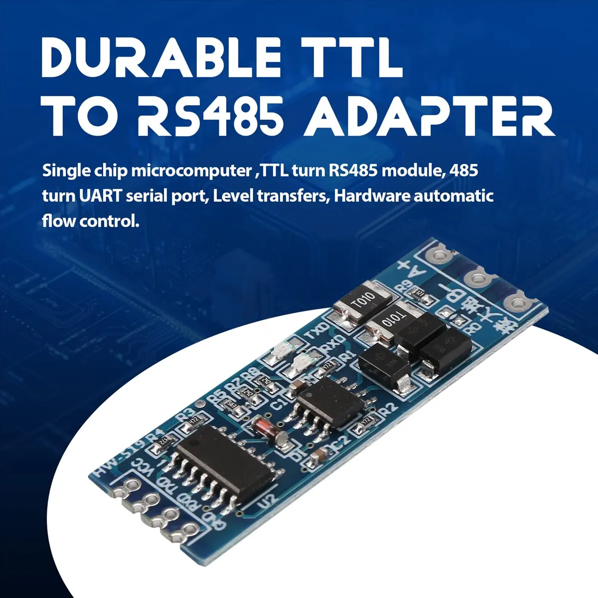 

TTL To RS485 Adapter 485 Serial Port UART Converter Module 3.3V 5V Main in Electronic products