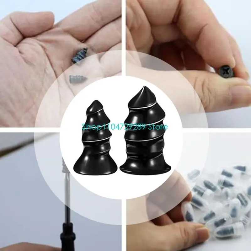 D8KE 101 قطعة طقم تصليح الإطارات في حالات الطوارئ مجموعة سدادات ثقب الإصلاح السريع بدون مقابس مناسبة للسيارات والدراجات النارية #4