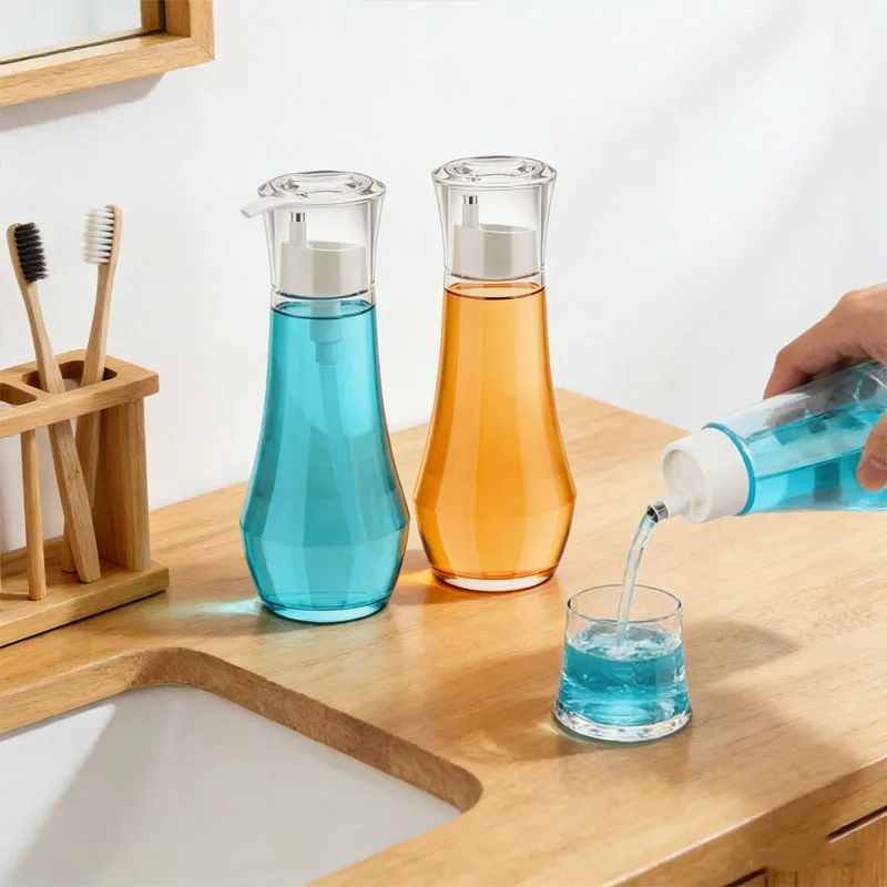 150ml/260ml Dispensing Bottles, Kitchen Oil and Seasoning Bottles, Bathroom Mouthwash Dispensing Bottles, Household Items