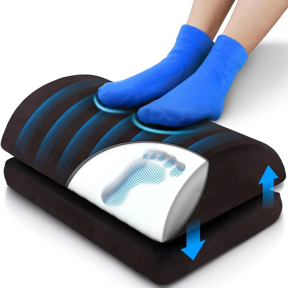 Ergonomic Feet Pillow Relaxing Cushion Support Foot Rest Under Desk Feet Stool for Home Office Computer Work Foot Rest Cushion