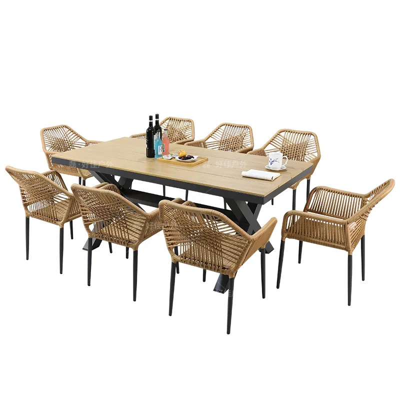 

Customizable Outdoor Table and Chair Garden Leisure Rattan Chair