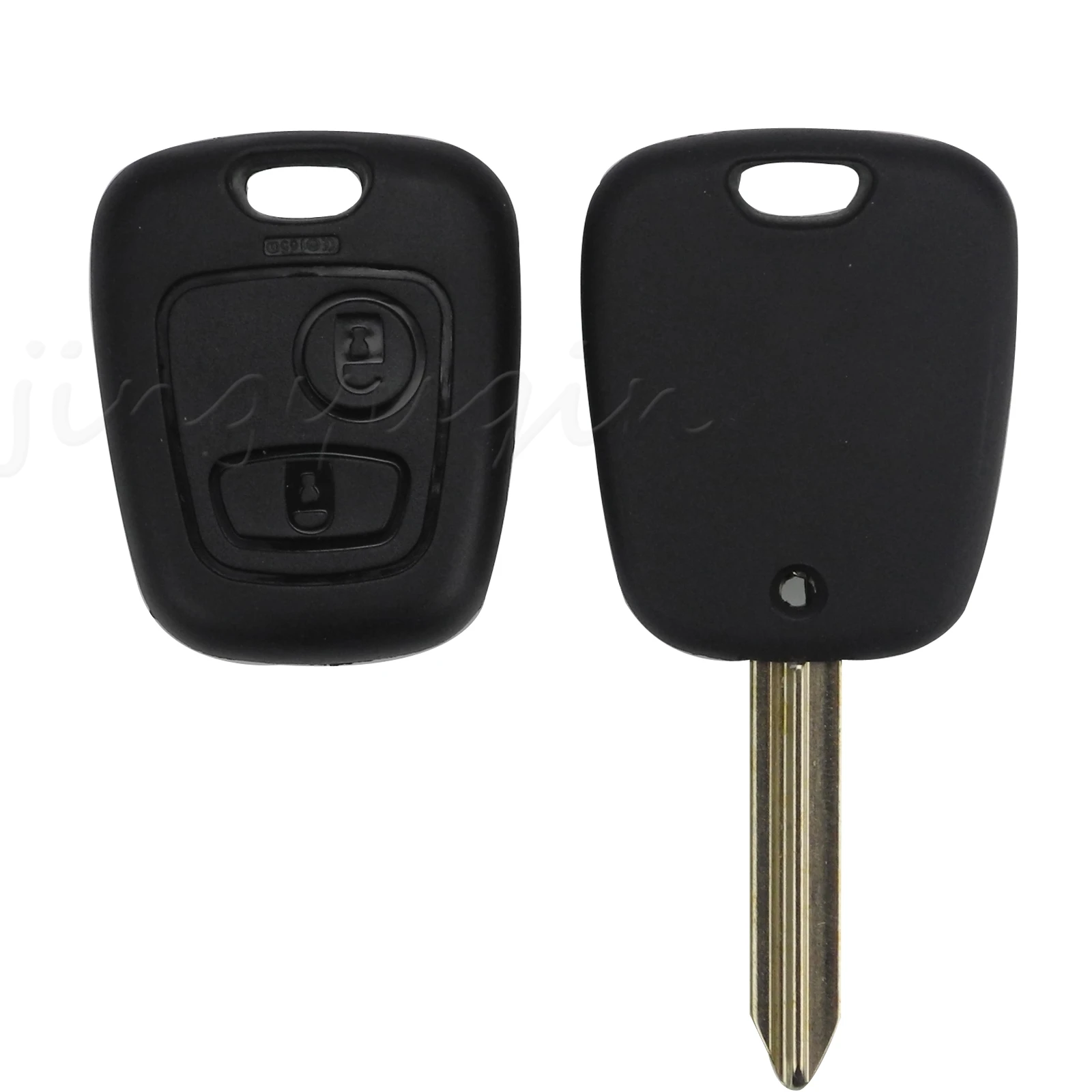 jingyuqin 2 Buttons Remote 433mhz PCF7961 ID46  for Peugeot Partner Expert Boxer SX9 For Citroen Elysee Car Key Shell