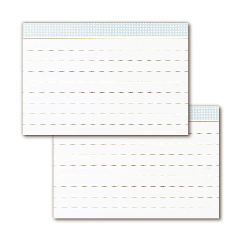 350g Thick Cardboard 100 Sheets/Set Index Card 4'''x6'' Message Card Office Notes