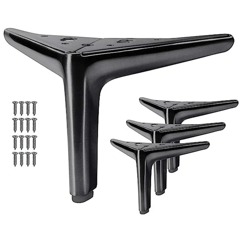 Cabinet Metal Feet Modern Furniture Feet For Cabinet Sofa Table Chair Bed Dresser Wardrobe Riser Replacement