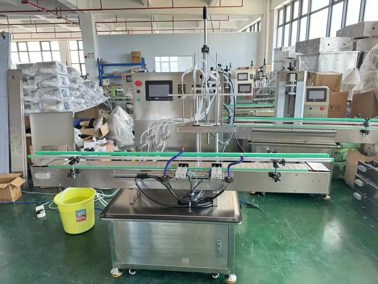 Bomba Magnética Eléctrica Automática para Líquidos, Máquina para Envasado de Polvo en Cartón - Para Jugo, Leche, Agua Mineral, etc.