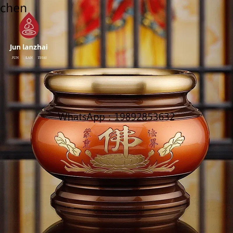 AB  Supplies Daquan Household Vase Cup Incense Burner God of Wealth Supply Lamp