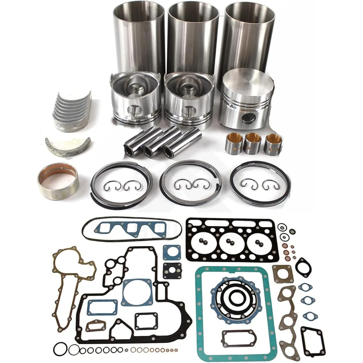 D1302 D1302DI D1302A Overhaul Rebuild Kit STD 82mm for Kubota Engine L275DT L2250F L2250DT Tractor KH60 KH11H