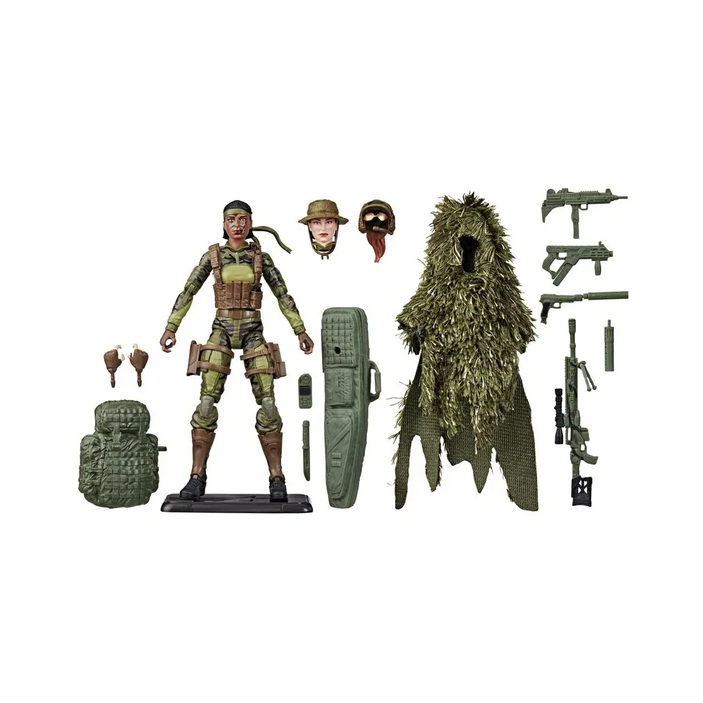 G.I.Joe Figura de acción suelta clasificada del piloto del 60 aniversario Sniper de 6"