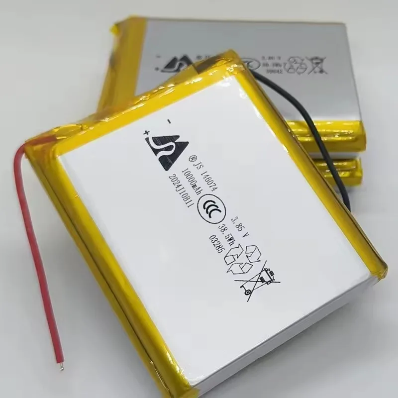 

3.7V 10000mAh 136074/146074 Rechargeable Polymer Batteries Lipo Li-Po for Power Bank Toy GPS Laptop Camping Lights Diy