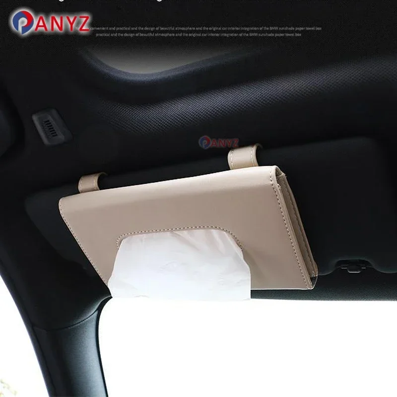 1-pcs-conjuntos-de-caixas-de-tecido-do-carro-para-bmw-1-2-3-4-5-6-7-acessorios-do-carro-viseira-de-sol-caixa-de-tecido-titular-auto-decoracao-de-armazenamento-interior