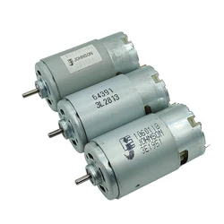 Johnson RS 570 Mini 36mm motore DC9.6V 12V 18V 24V potenza ad alta velocità grande coppia per trapano elettrico lucidatrice per attrezzi da giardino