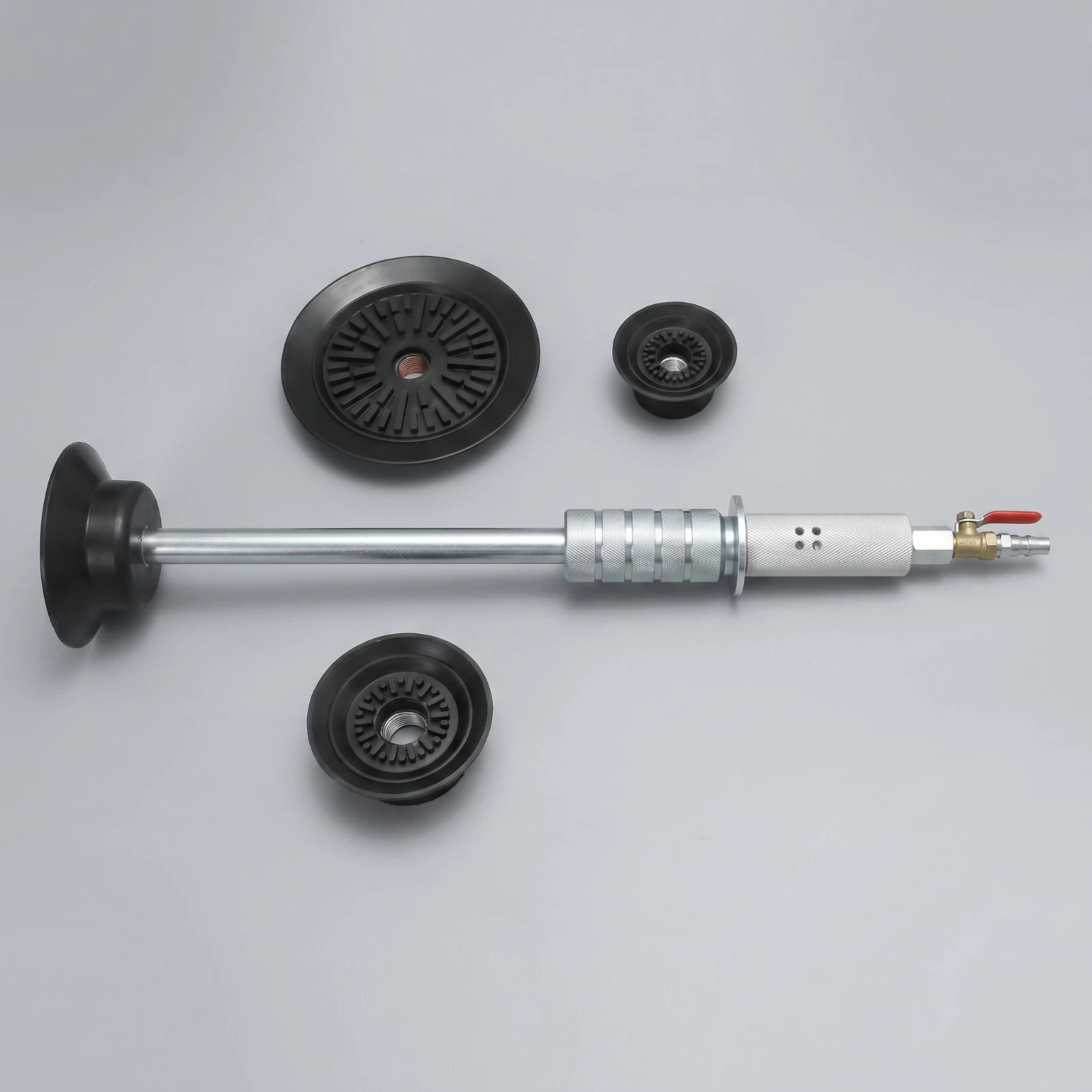 Pneumatic Slide Hammer Professional-Grade Pneumatic Depression Puller Slide Hammer with Suction Cup Heavy-Duty for Mechanics