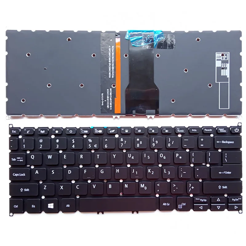 Laptop Keyboard Wit…