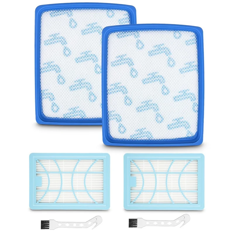 Keol-para 7000 série powerpro expert-conjunto de filtros de aspirador de pó de substituição fc9728/01, fc9728/81