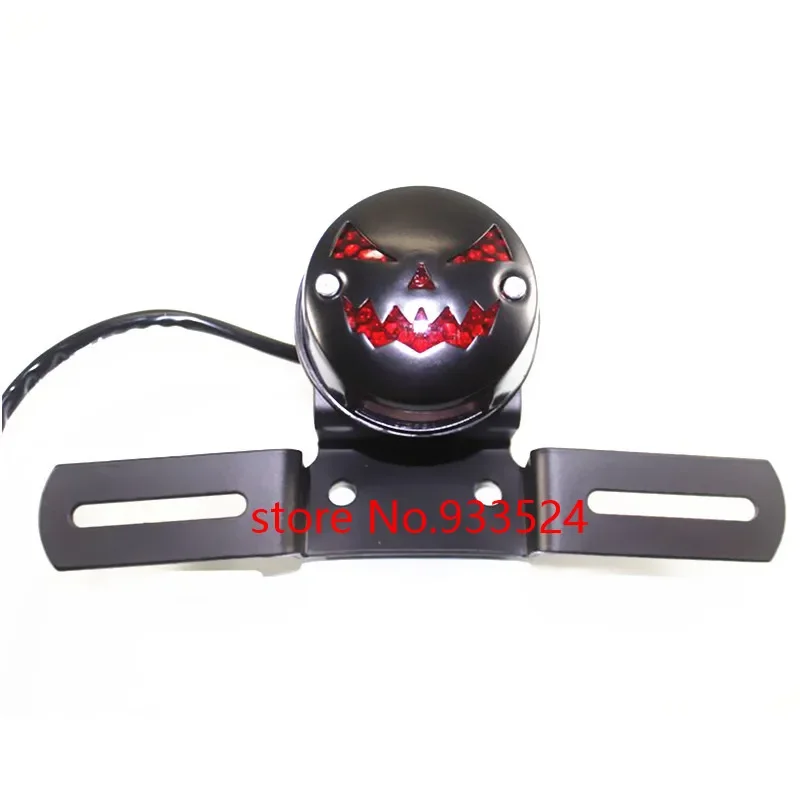 

Motorcycle LED Tail Brake Stop Light Lamp Black For Honda Yamaha Suzuki Kawasaki Cruiser Bobber Chopper Touring Atv Scooter