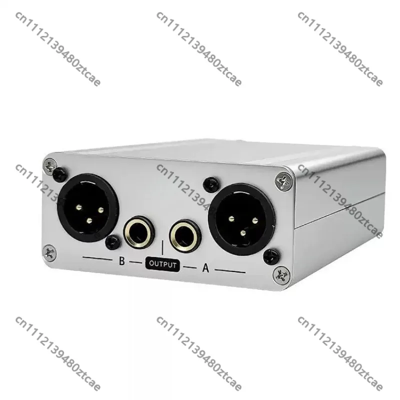 Audio Isolator, Eliminate Ground Loop Hum & Speaker Background Noise, Audio Filter, Balanced Impedance DI Box For Musical