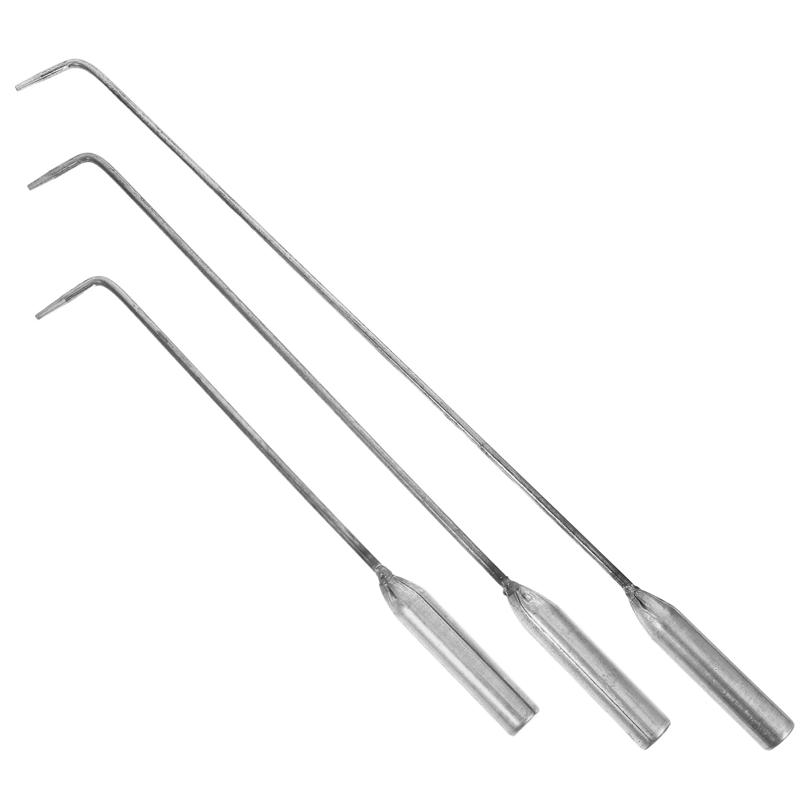 

3pcs Metal for Home Stainless BBQ Camping Storage Garage Meat Fin Stainless Steel Meat Hooks Butchering Tools Outdoor