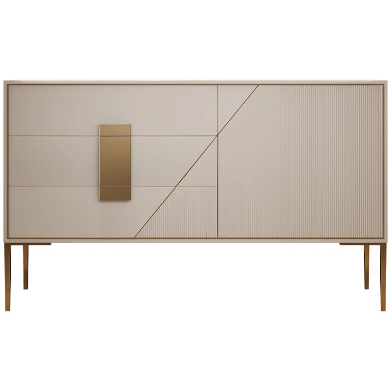 Italian sideboards are modern, simple, light and luxurious.restaurants, lockers and living rooms are partitioned.