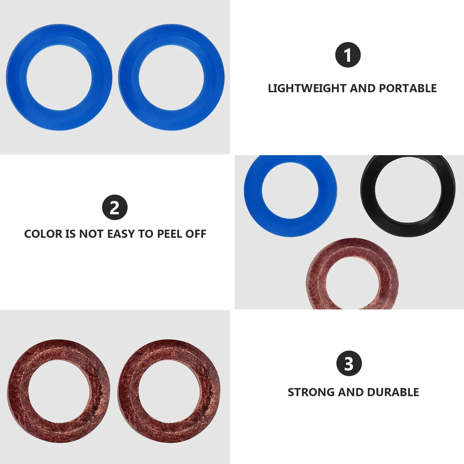 11 قطعة مجموعة حلقات الختم بخاخ الطلاء متينة لاستبدال البخاخ بدون هواء أداة إصلاح ذاتية الصنع حشية آلة طلاء الرش