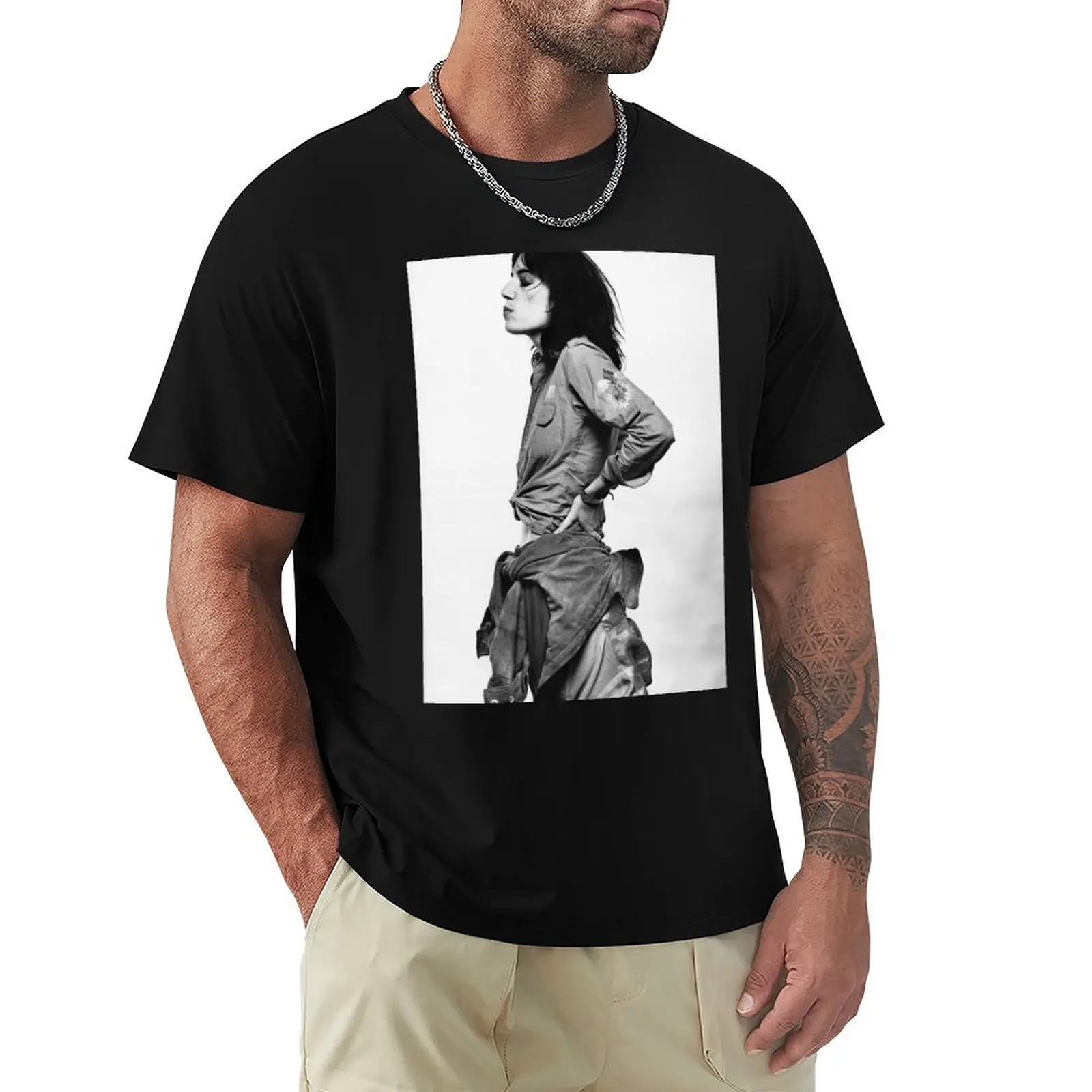 

patti smith T-Shirt graphic t shirt vintage Personalized t-shirt anime shirts men