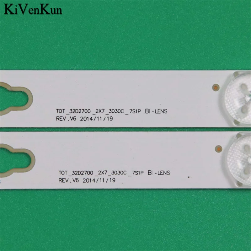 LED TV 밴드 바 4C-LB3207-HQ1 ZM6 YH01J YHL 백라이트 스트립 OEM32LB34_LED3030_V0.7 레인 눈금자 32D2700_2X7_3030C_7S1P 판자