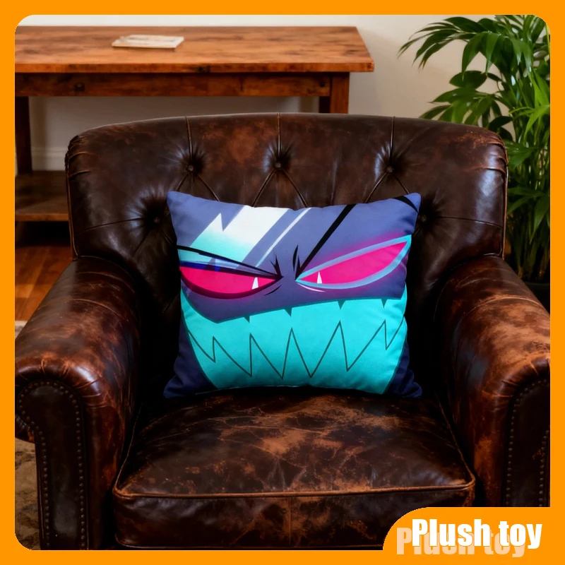 Nieuwe H-Hazbin VOX Cartoon Hotel Grappige Kussensloop Cover Geschikt Voor Sofa Auto Kussen Rechthoekige Rugkussen Knuffels Geschenken