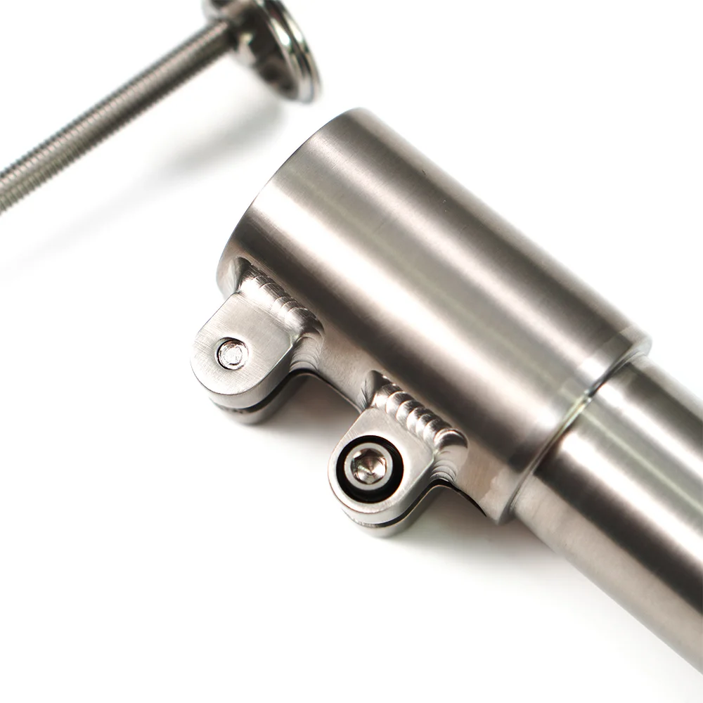 CNC Fahrrad zubehör Titan MTB Rennrad Gabel Vorbau Anstieg 102mm Lenker heben Adapter Fahrrad Gabel Steuerrohr erhöhen – Detail 4
