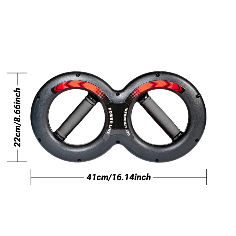 Hand Strength Grip Trainer Multifunction Forearm Force Fitness Springs Power Wrist Arm Exerciser Of 8 Shape Strengthener Equipme image 6