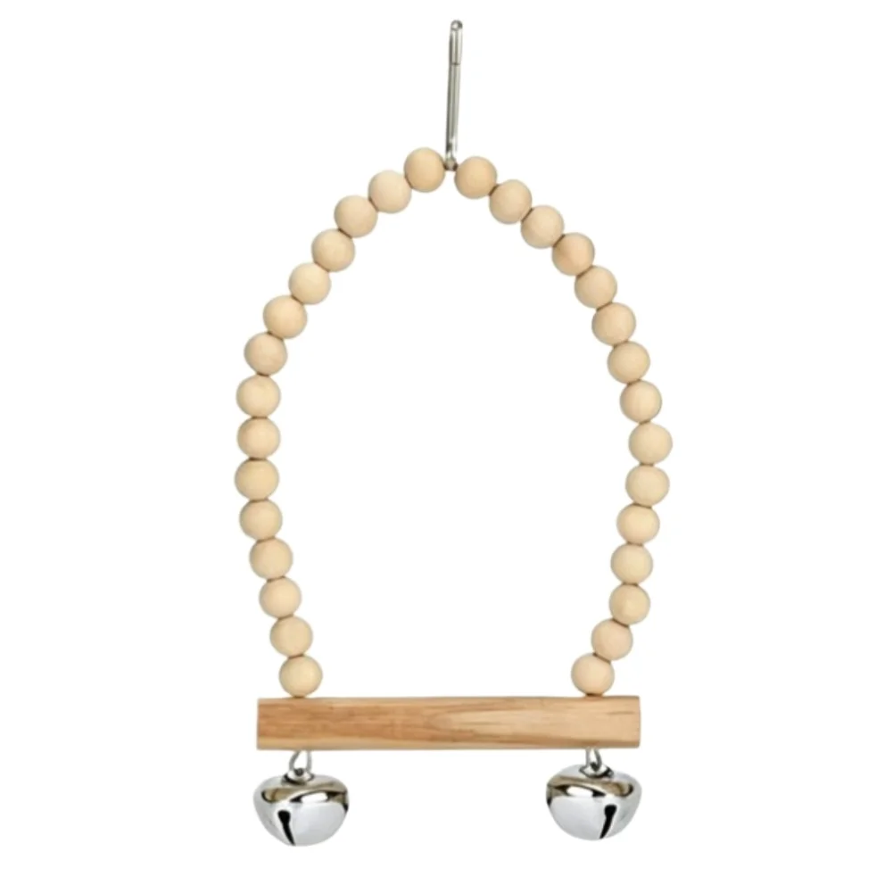 Interactive Bird Set Featuring Swing Chew Toys and Modular Accessories for Small Bird Cage Enrichment and Exercise