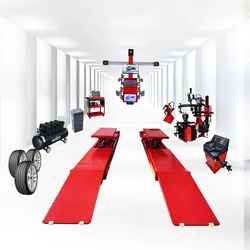 A Full Set Of Car Lift The Front Wheel Four-wheel Positioning Equipment 3 D Wheel Alignment Machine For Sale